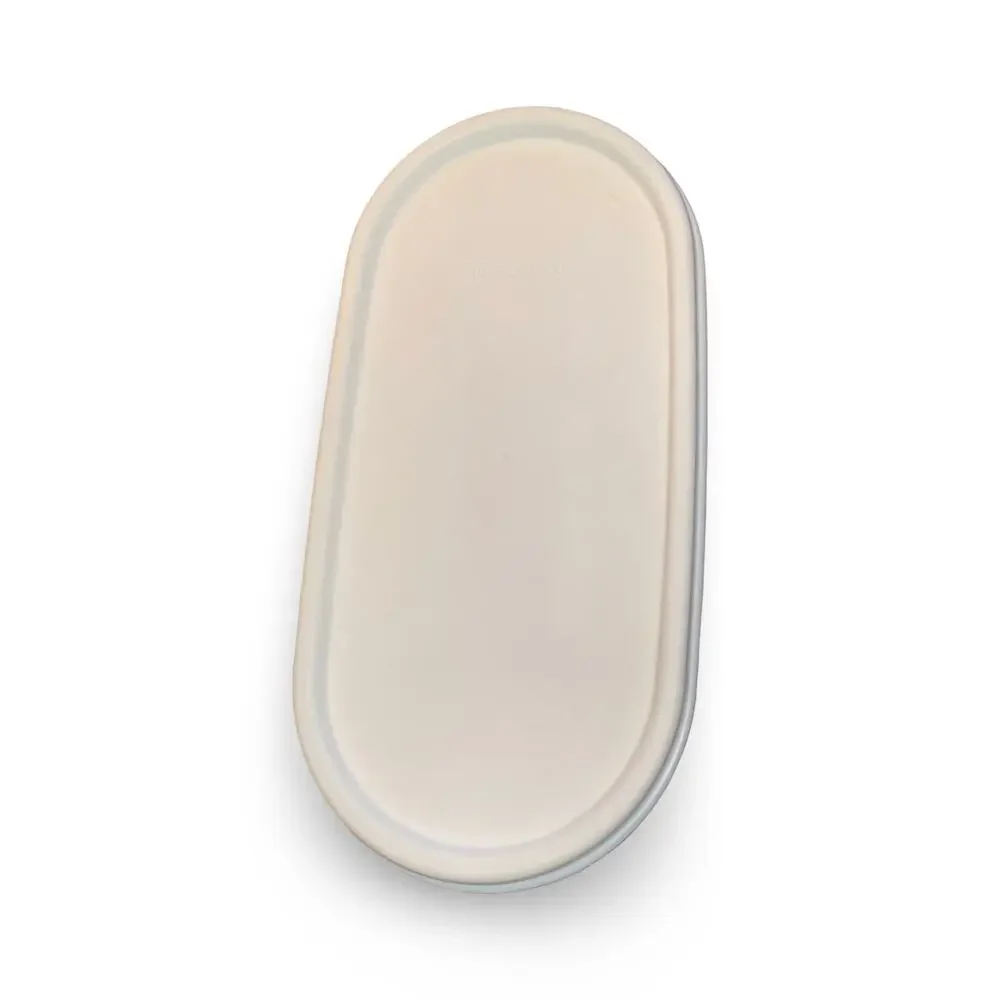 Tupperware 1616 Replacement Lid Seal White Modular Mates Oval Container USA VTG